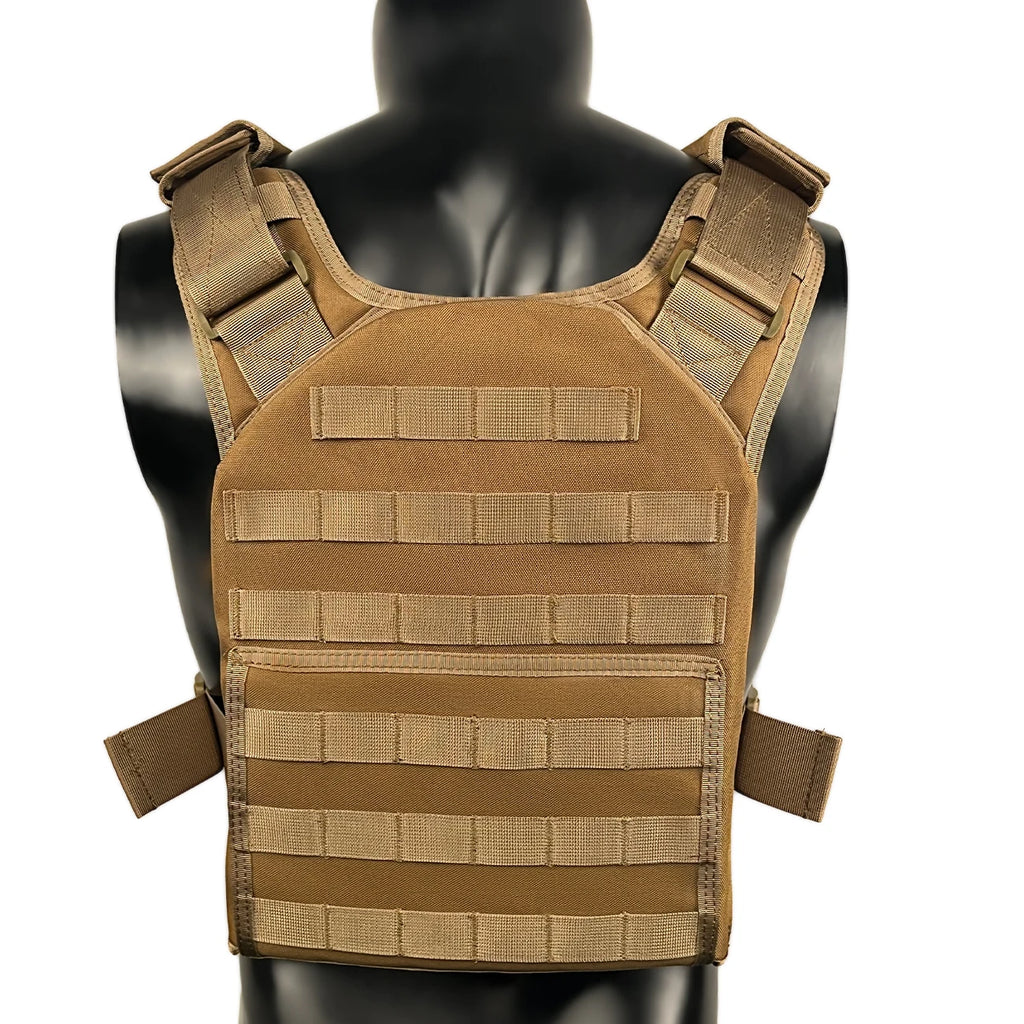 Lightweight hunting vest MOLLE expansion system, quick detachable waist, adjustable shoulder straps, Magic Sticky strap
