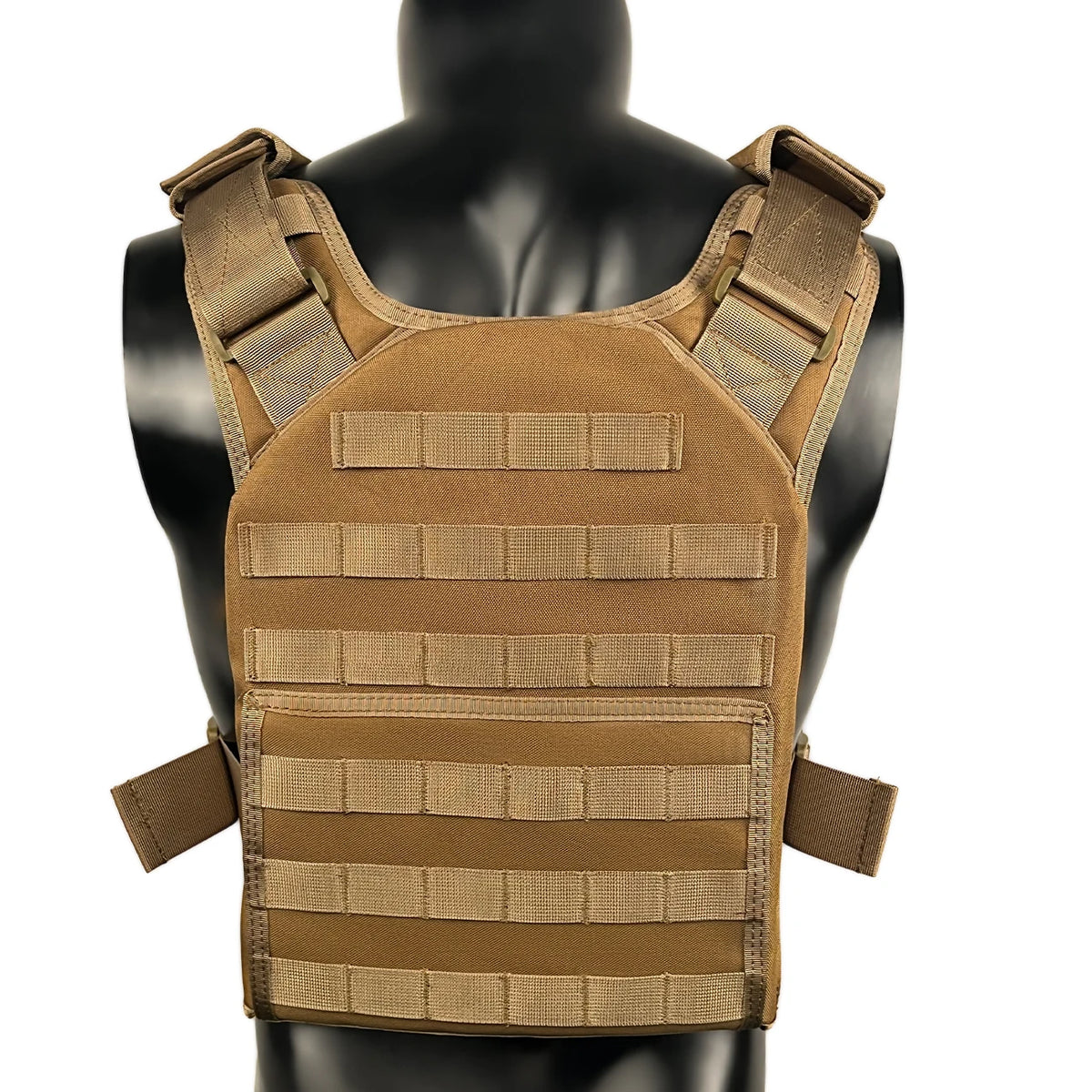 Lightweight hunting vest MOLLE expansion system, quick detachable waist, adjustable shoulder straps, Magic Sticky strap