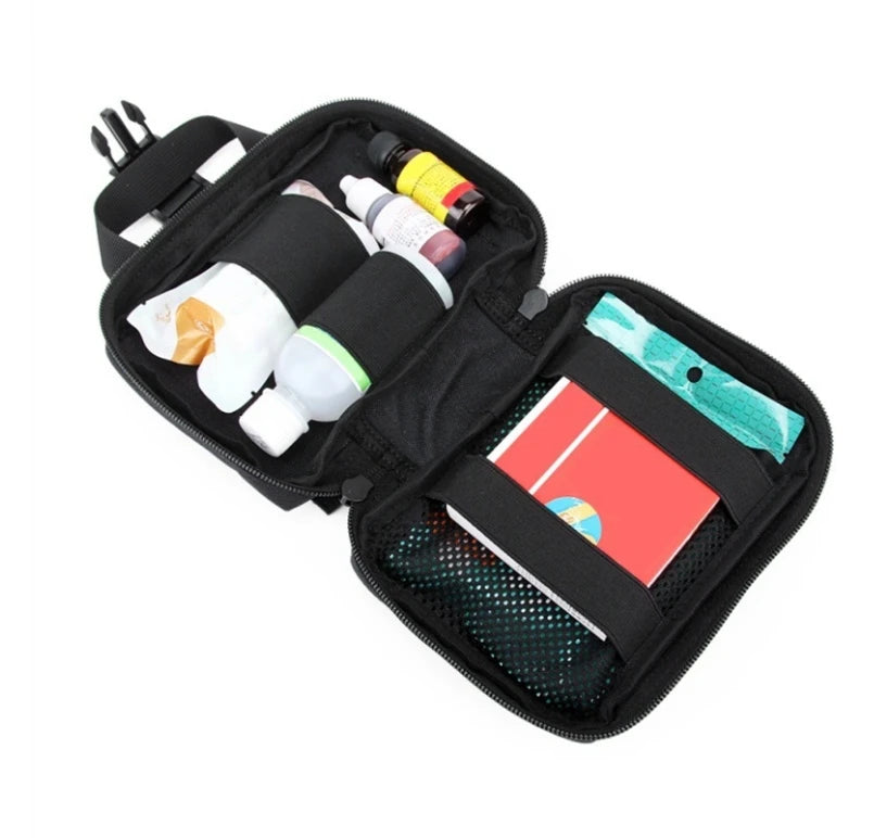 Tactical IFAK Medical Pouch Quick Release First Aid Kit Bag with MOLLE Webbing for Outdoor Hunting and Emergency