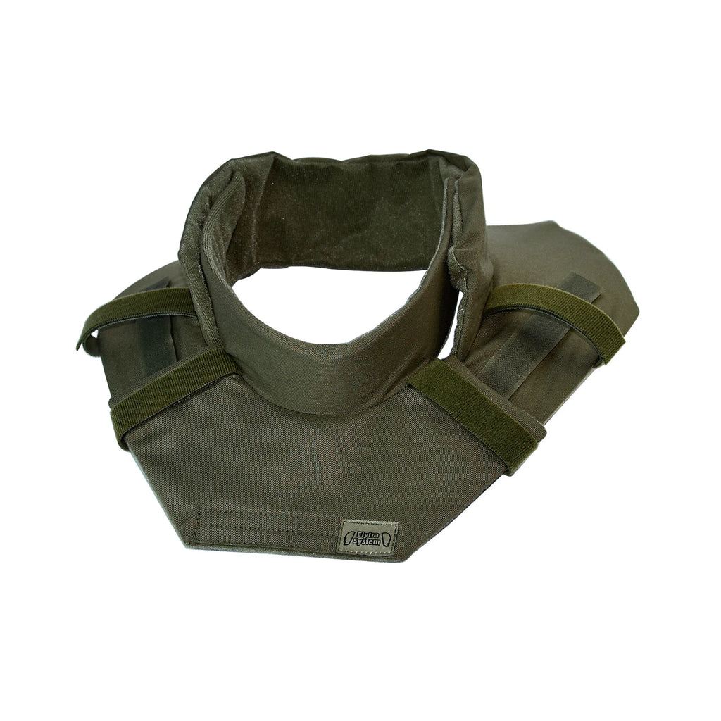 Tactical Neck Guard for Plate Carrier Adjustable Collar Neck Armor Protection Airsoft Hunting Vest Training Accessory