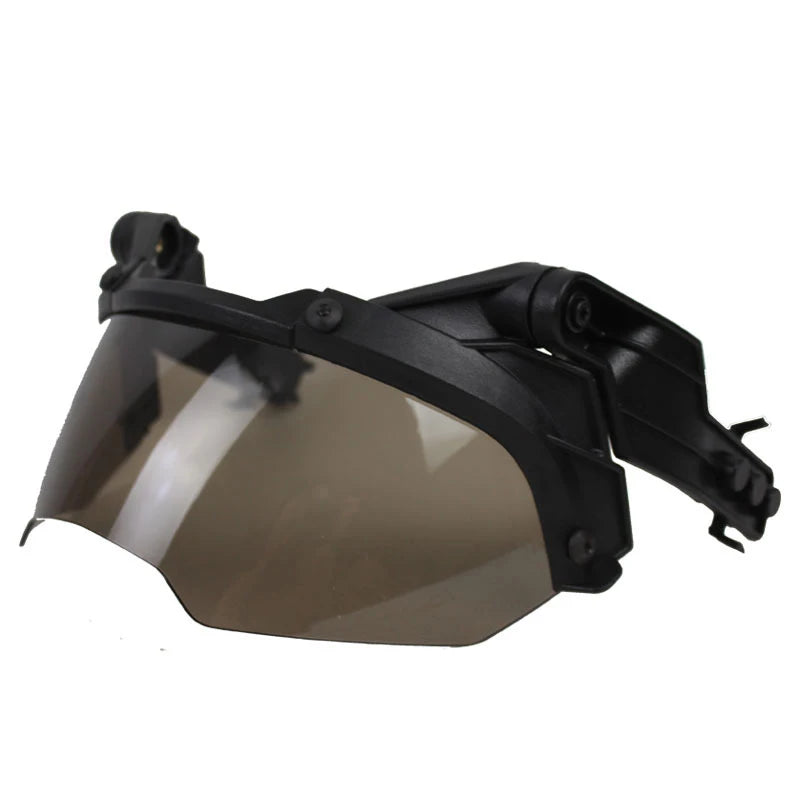 Adjustable Tactical Helmet Flip Goggles Airsoft Paintball FAST Helmet Windproof Anti Fog CS Wargame Protection Goggles