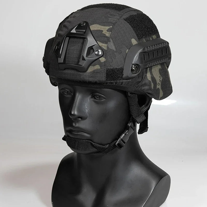 Tactical Helmet Cover Helmet Airsoft Paintball Wargame Gear CS Helmet Cover Camouflage outdoor cover cloth Tactical Equipment