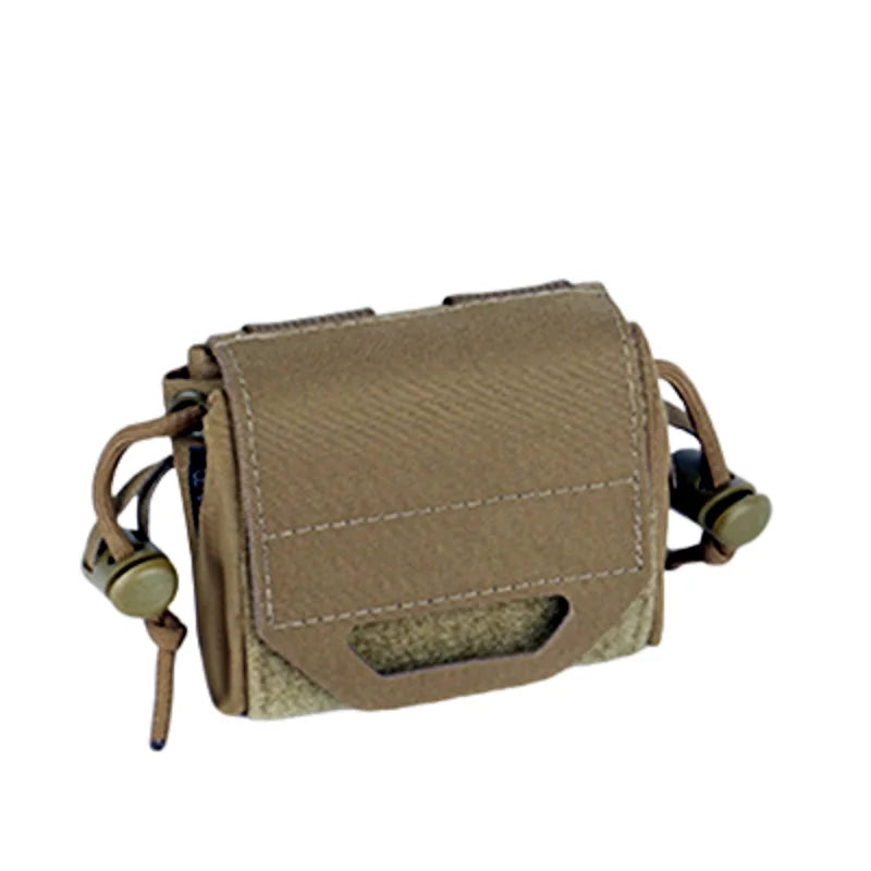 Molle Tactical Foldable Recycling Bag Dump Pouch MOLLE Drop Pouch durable Mini Magazine Utility Pouch