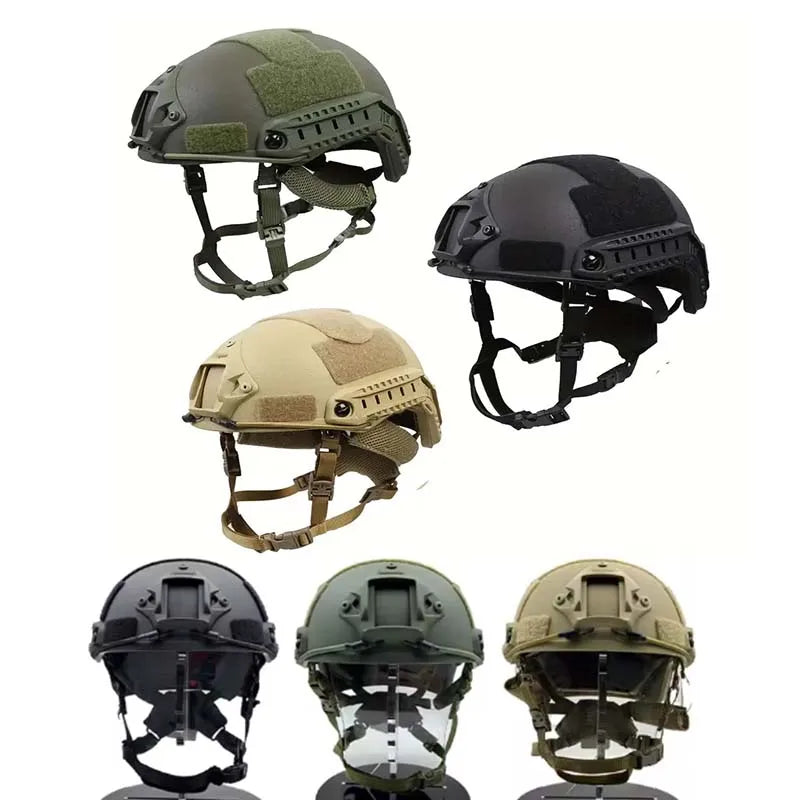 FAST Tactical Helmet Kevlar High-Quality Fast Tactical Helmet FAST Wendy Suspended Floating Pad Tactical Helmet Outdoor Hunting