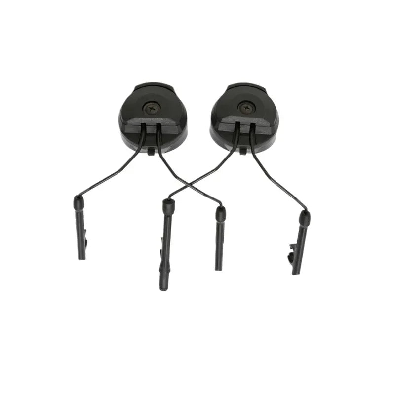 Tactical Helmet Mount for Noise Cancelling Headphones Compatible with FAST COMTAC Helmet Suspension System Helmet Rail