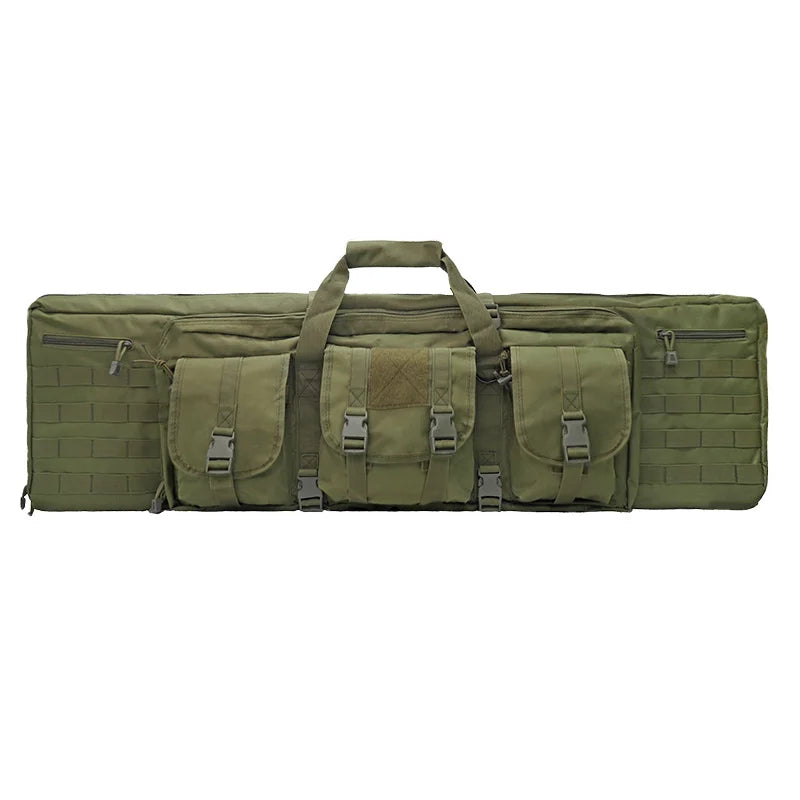 108/118/142CM Long Backpack for Hunting Fishing Tactical Accessories Protect Case Removable Pouch Molle System Outdoor Camping