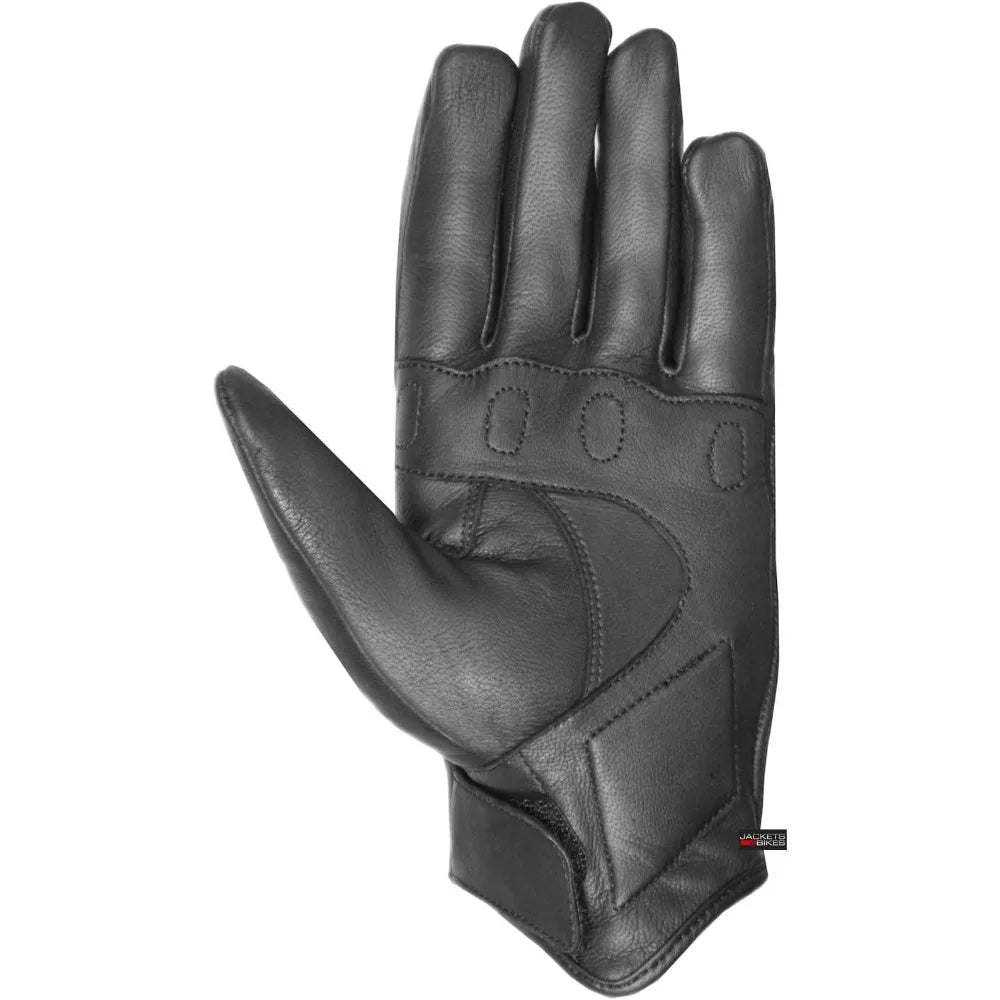 Jackets 4 Bikes Motorcycle Gloves Premium Leather for Men Touch Screen Non-Slip Motorbike Cruiser Street Biker Protector Glove