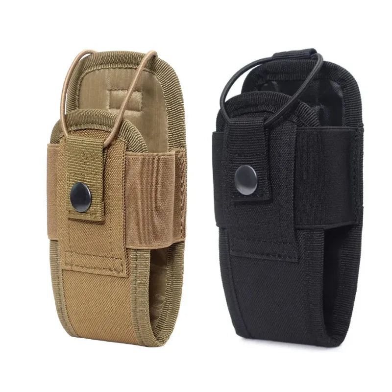 1-3pcs 1000D Molle Talkie Pouch Tactical Radio Walkie Bag Holder Pocket Portable Interphone Holster Carry Bag Hunting Camping
