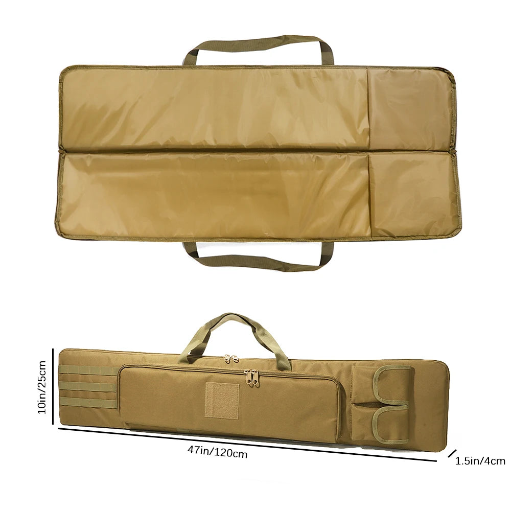 Molle System Gun Bags, Tactical Rifle Case, Shooting Carry, Outdoor Handbags for Hunting Accessories