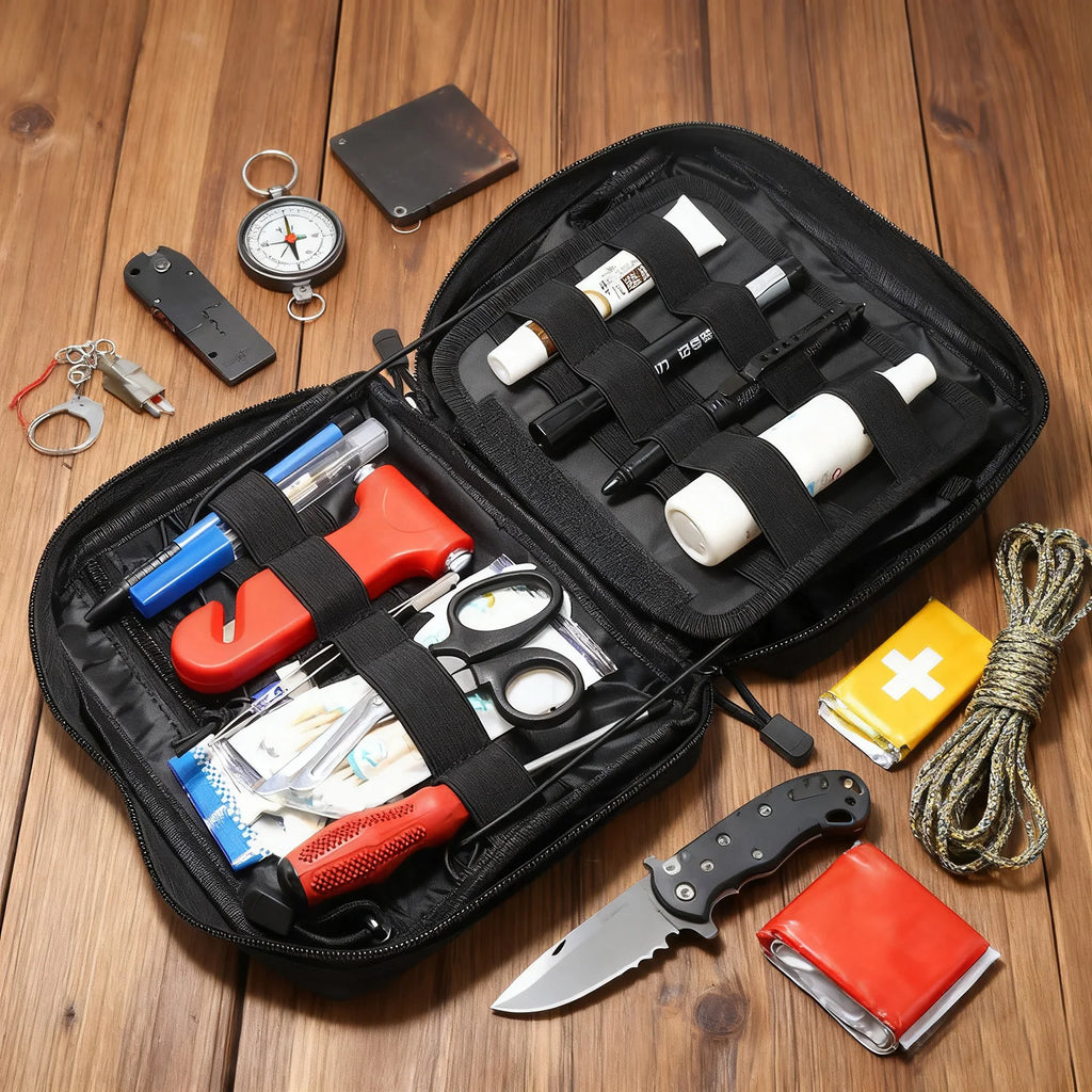 Tactical Molle Admin Pouch Multi-Purpose Laser-Cut Utility Pouch Modular EMT EDC Organizer Tool Pouch Bag
