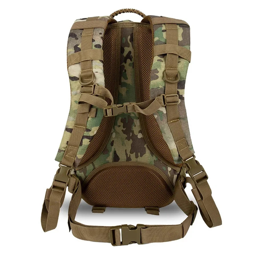 Tactical Hunting Backpack for Mountaineering, Hiking and Outdoor Activities, Camouflage Style. Hunt  Bag Accessories
