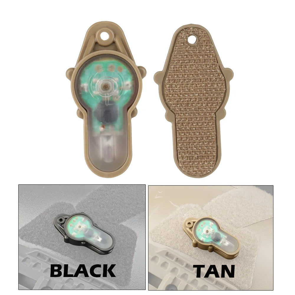 Tactical Signal Light Helmet Light Safety Flashing For Bike Sports Driving Helmet Signal Lamp Hunting CS Militar Signal Light