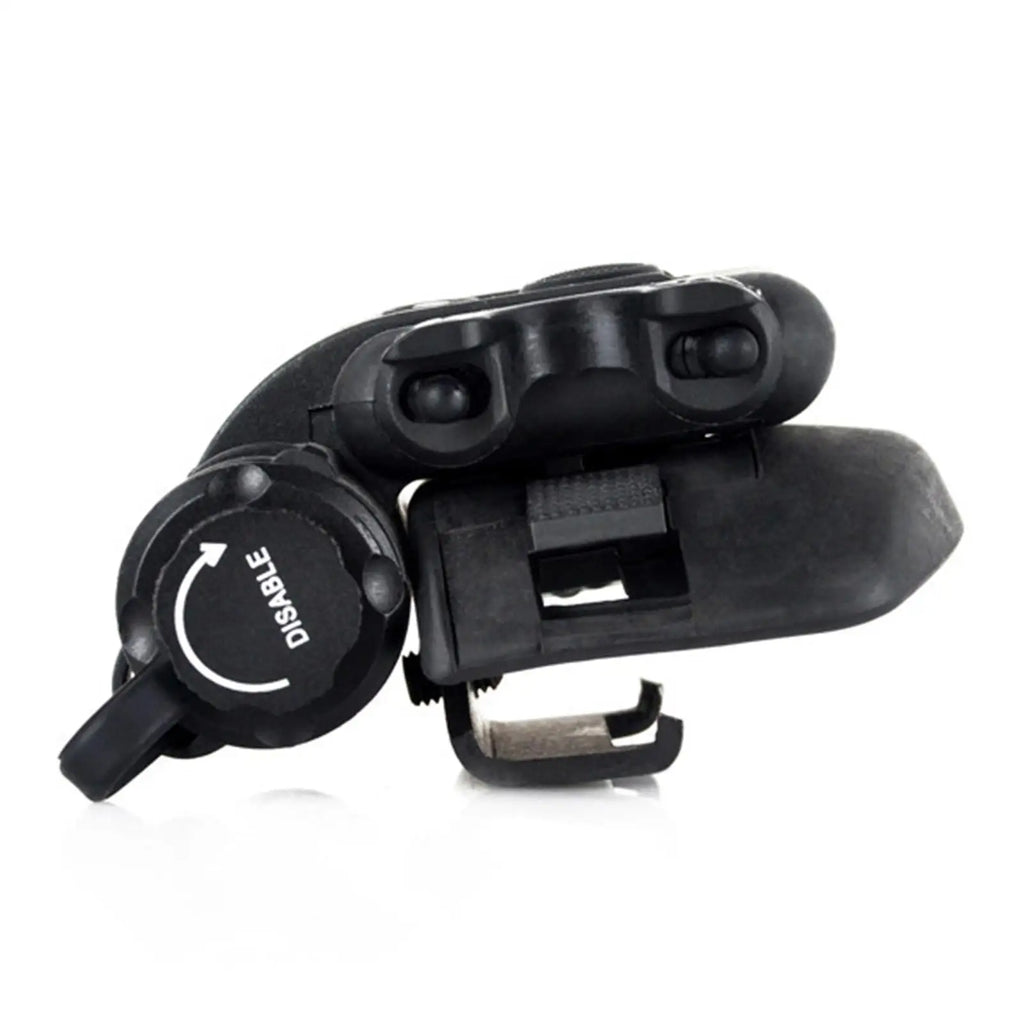 Helmet Flashlight Portable Waterproof Helmet LED Emergency Lights Signal LEDs with Storage Case, Mounting Rails Hardware