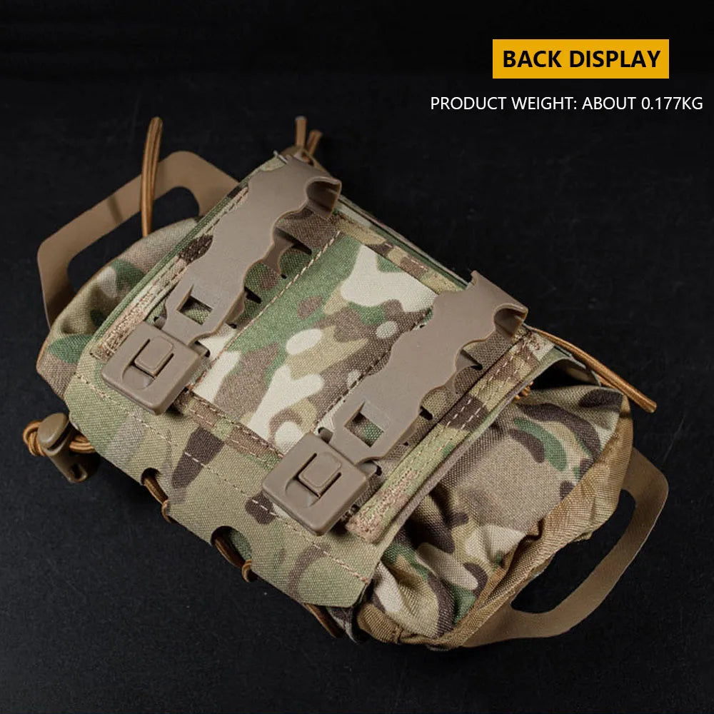 IFAK Tactical First Aid Kit MOLLE Rapid Deployment Outdoor Hunting Camping Survival Emergency Medical Pouch Combat Belts Gear