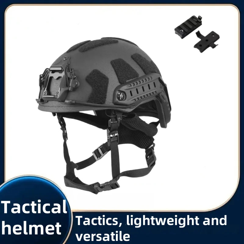 SF FAST Tactical Helmet - Aramid Fiber - High Quality - Tactical Helmet FAST Wendy - Suspended Soft Pad Tactical Helmet - Outdoo
