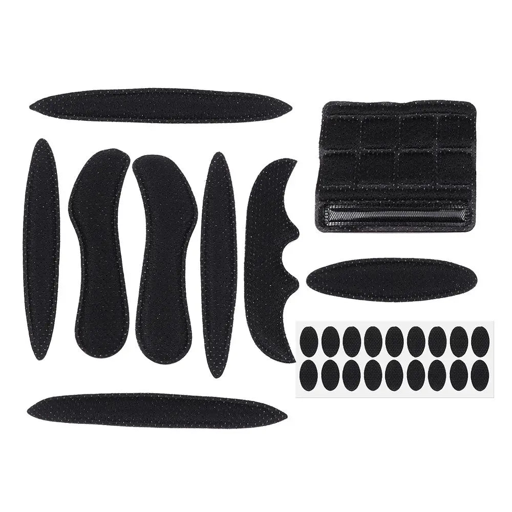 27pcs/set Helmet Padding Kits Sealed Sponge Universal Replacement Helmet Cushions Mats for Motorcycle Bicycle Cycling Helmet