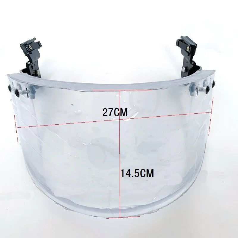 Face Shield Nij 3a For Ballistic Picatinny Railed Tactical Helmet Military Bulletproof Visor