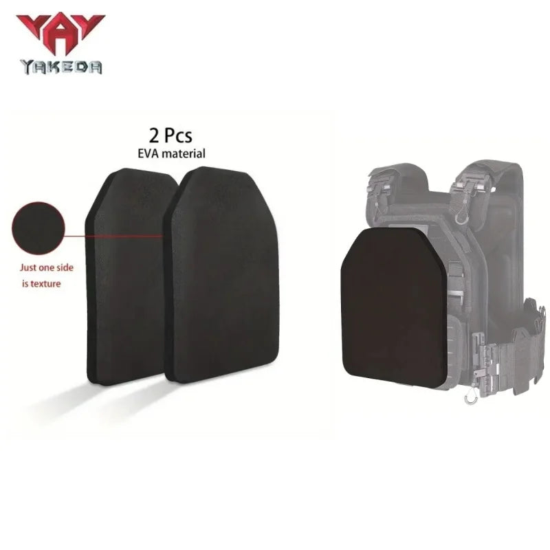 YAKEDA Tactical Vest 6094 Fast detachable light laser cut outdoor hunting black gear carry vest of high quality 1000d  nylon