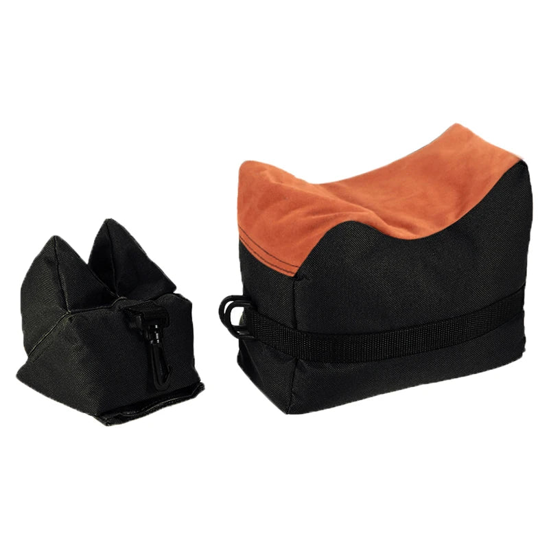 Tactical Outdoor Shooting Accessories Bag Gun Front Rear Bag Target Stand Gun Support Sandbag Bench Unfilled Hunting Gun Rest