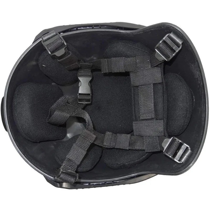 Tactical ABS Security Protection Helmet With Mask With Multi-functional Guide Rail For Training CS Game Cosplay