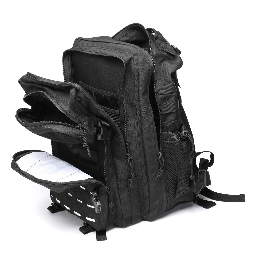 25L/50L Tactical Backpack Bag Hunting MOLLE Backpack GYM For Men EDC Outdoor Hiking Rucksack Witch 2 Bottle Holders