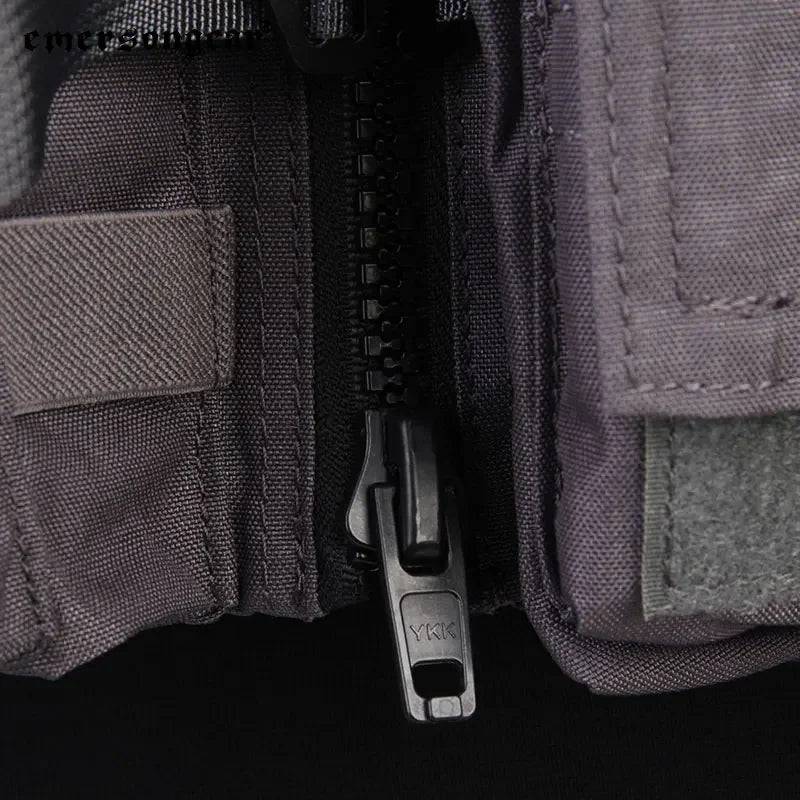 Tactical Chest Rig with5.56/7.62 Magazine Pouch Holder, Pistol Pouch, Wing Pouch, Molle Dangler Pouch UW Gen V Split Front Chest