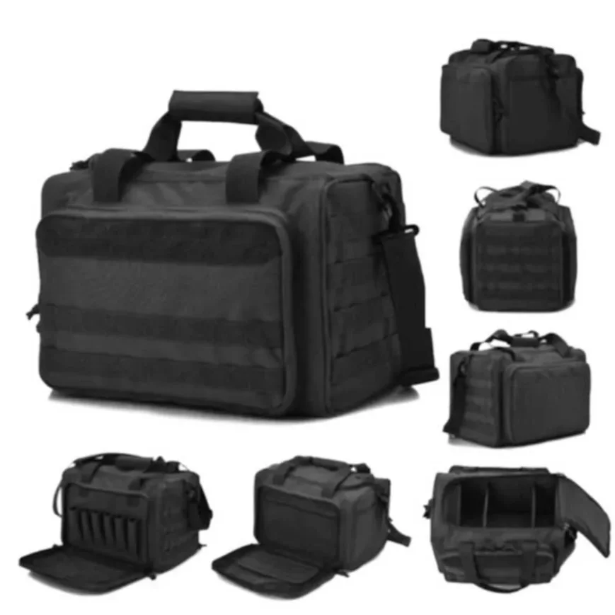 Outdoor Tactical Multifunctional Large Capacity Handbag Storage Military Fan Bag Handbag Shoulder