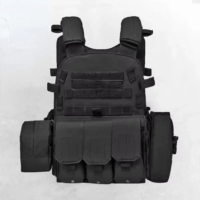Nylon Gear Tactical Vest Body Protection Hunting Carrier Children Accessories 6094 Pouch Training Camping Kid Camo Vest