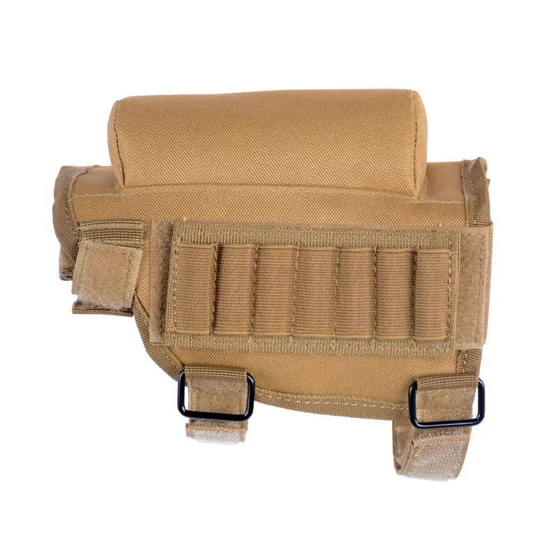 Ammo Storage Bag Adjustable Cheek Rest Riser Holder Portable Hunting Bullet Cartridge Carrier Pouch Outdoor Shooting Accessories