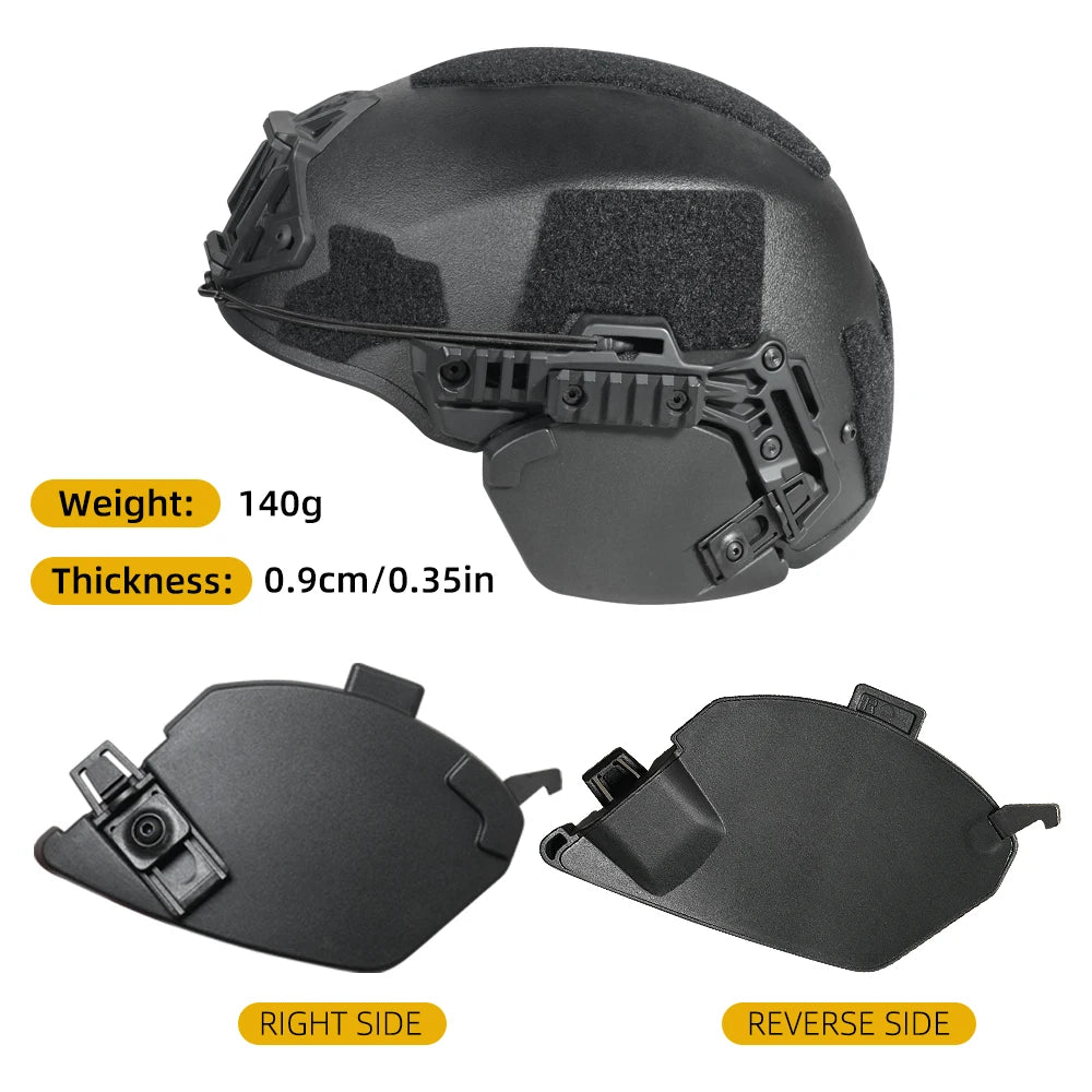 Helmet Ear Protection Accessories Helmet Side Accessories Suitable For Air Gun Wendy3.0 Helmet Accessories Track Face Protection