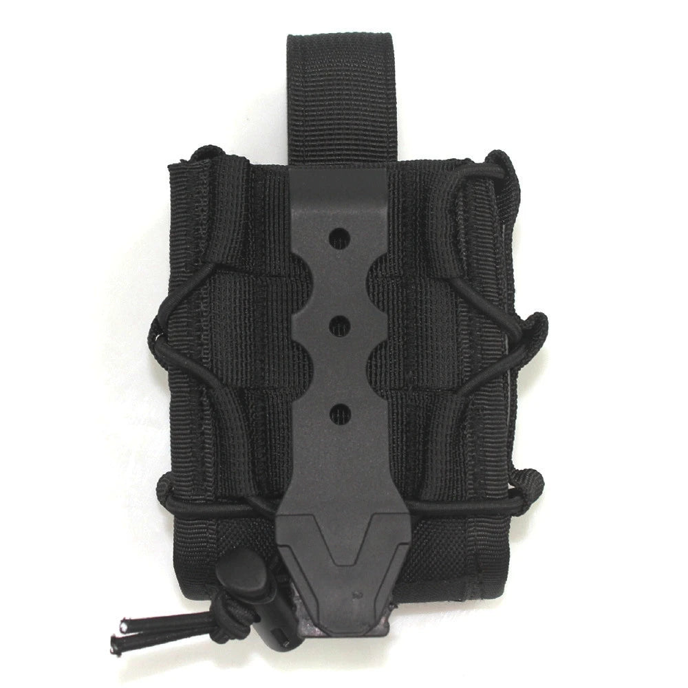 Tactical Handcuffs, Holder Bag, Open Top, Universal Handcuffs Box, Shackles, Gun Holster, Waist Bag, Belt, Hunting Accessories