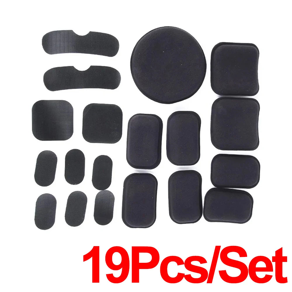 Tactical Helmet Liner Pads EVA Foam Helmet Padding Thermoformed Helmet Cushion Ourdoor Hunting Shootin Buffer Protective Kit