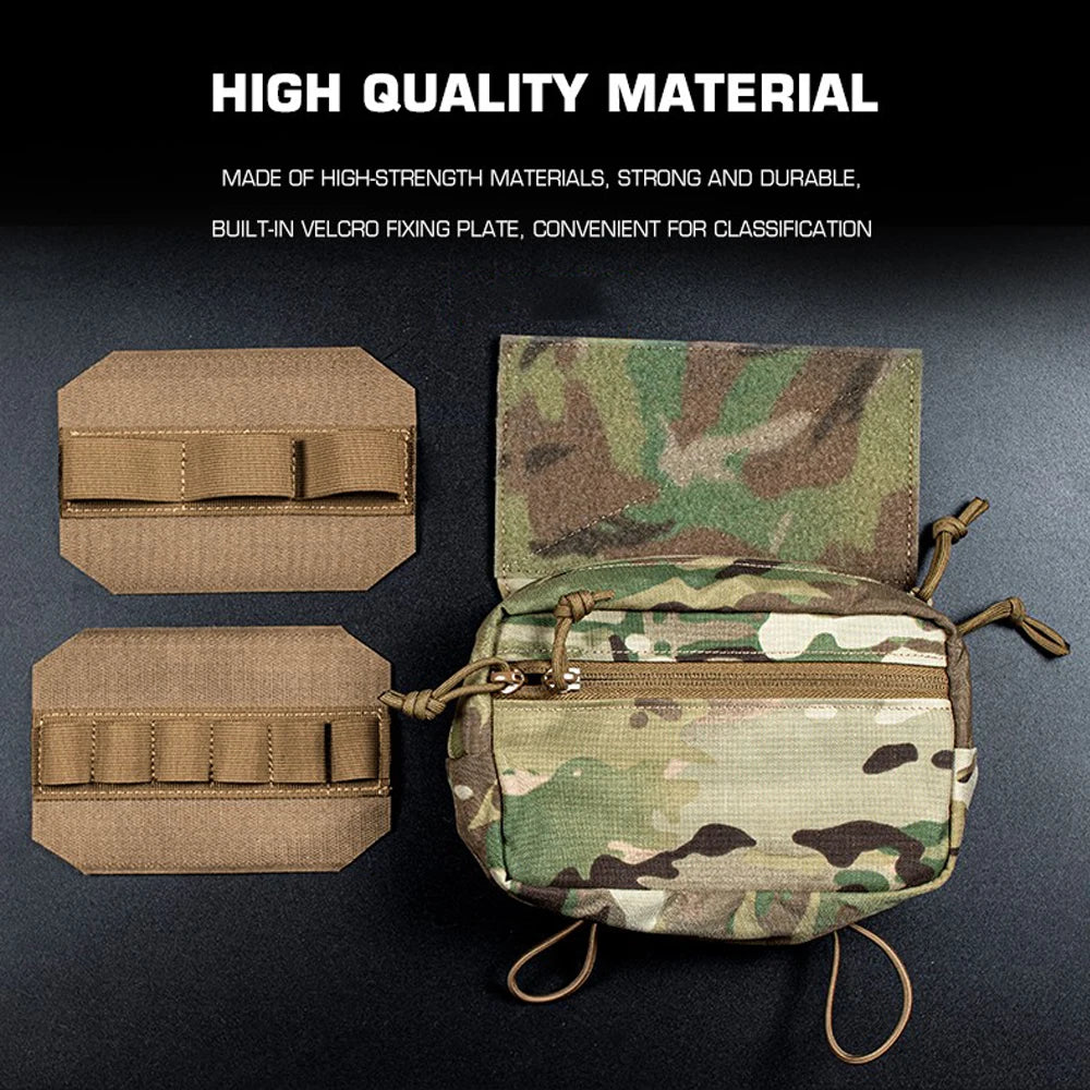 SS Style SACK Pouch Mk3 MK4 Abdominal Dump Drop Pouch Fanny Pack for Tactical Vest Plate Carrier Chest Rig Accessory