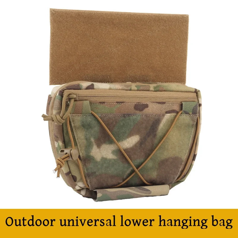 Vest hanging bag, outdoor multifunctional EDC bag, Molle system packaging accessory bag
