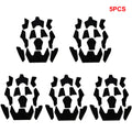 11Pcs Super High Cut Tactical FAST Helmet Magic Sticker Helmet Patches Hook Loop Fastener Kit Sticky Helmet Accessories