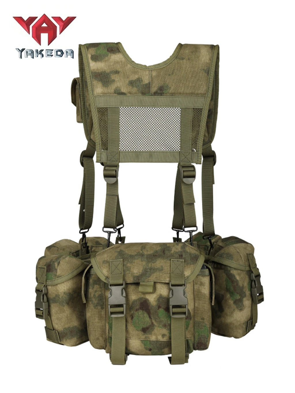 YAKEDA MOLLE system bellyband vest waterproof, wear-resistant, tear resistant, expandable and detachable