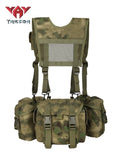 YAKEDA MOLLE system bellyband vest waterproof, wear-resistant, tear resistant, expandable and detachable