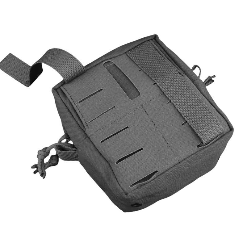 Small MOLLE Utility Pouch | Civil EDC Organizer | Camo GP Bag for Outdoor Vest