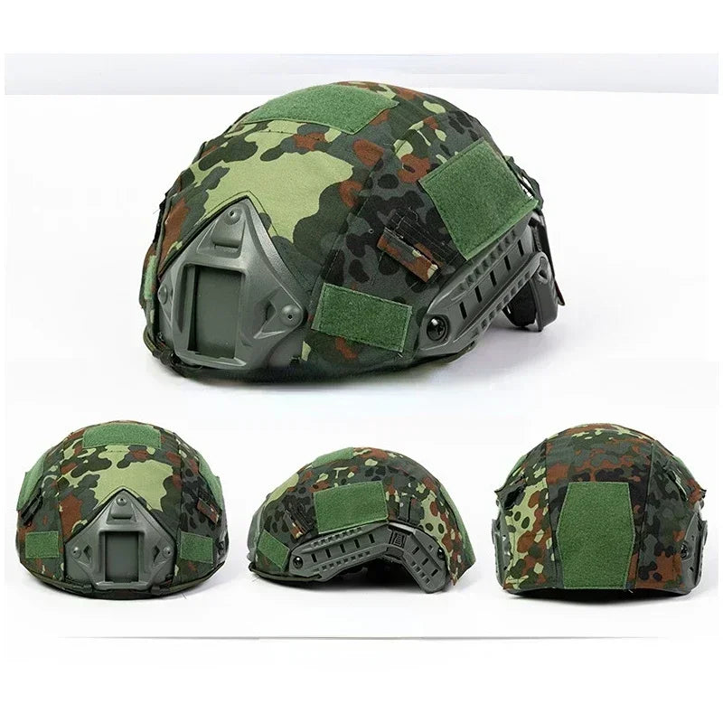 Tactical Helmet Cover Head Circumference 52-60cm Helmet Airsoft Paintball Wargame Gear CS FAST Helmet Cover 10 Colors