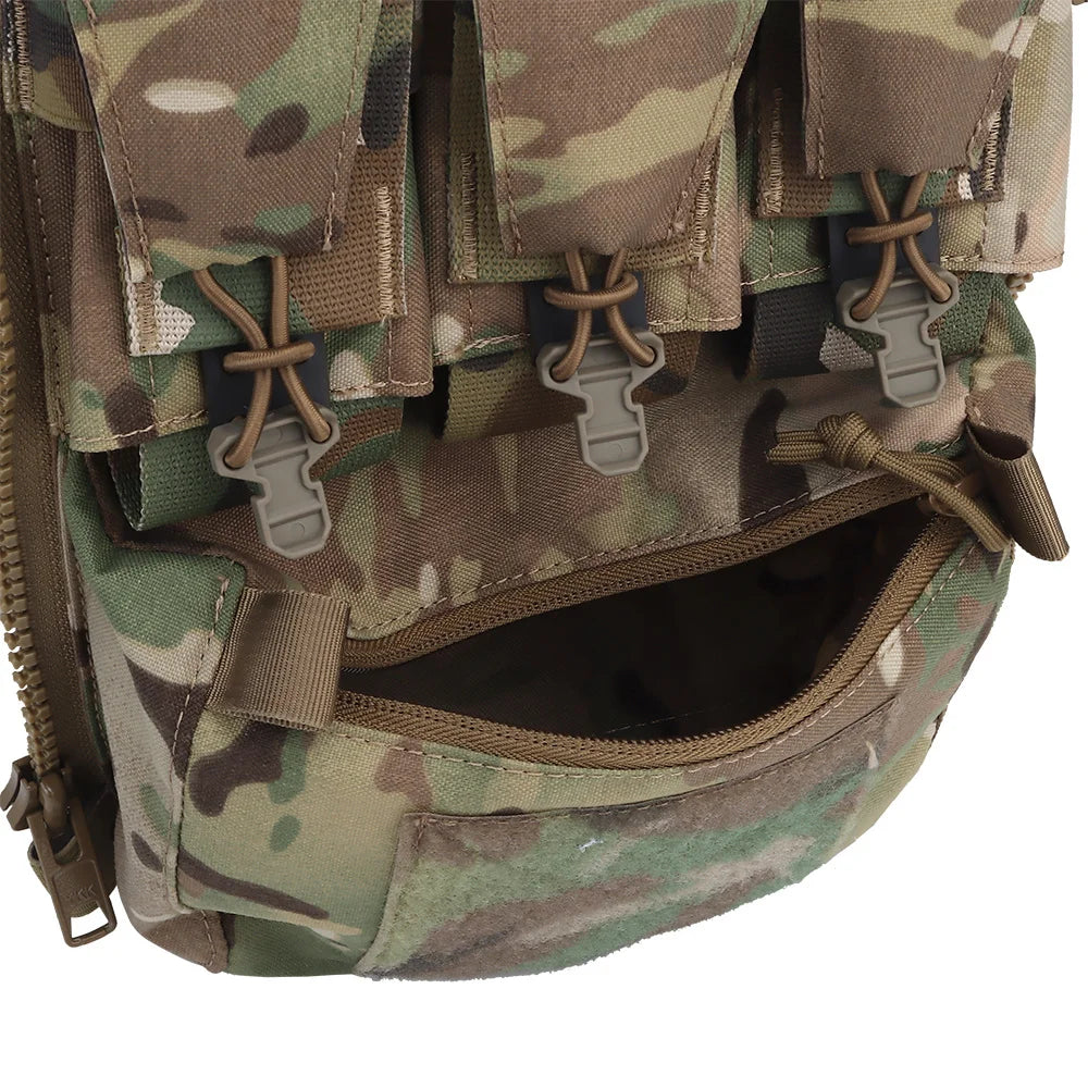 Tactical V5 Vest Backplate Back Panel Assault Pouch Hunting Plate Carrier Accessories Triple Magazine Bags Airsoft Gear