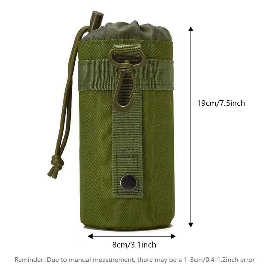 Sports insulation cover waist bag hot water kettle water bag cover suitable for hiking, camping, hiking, etc
