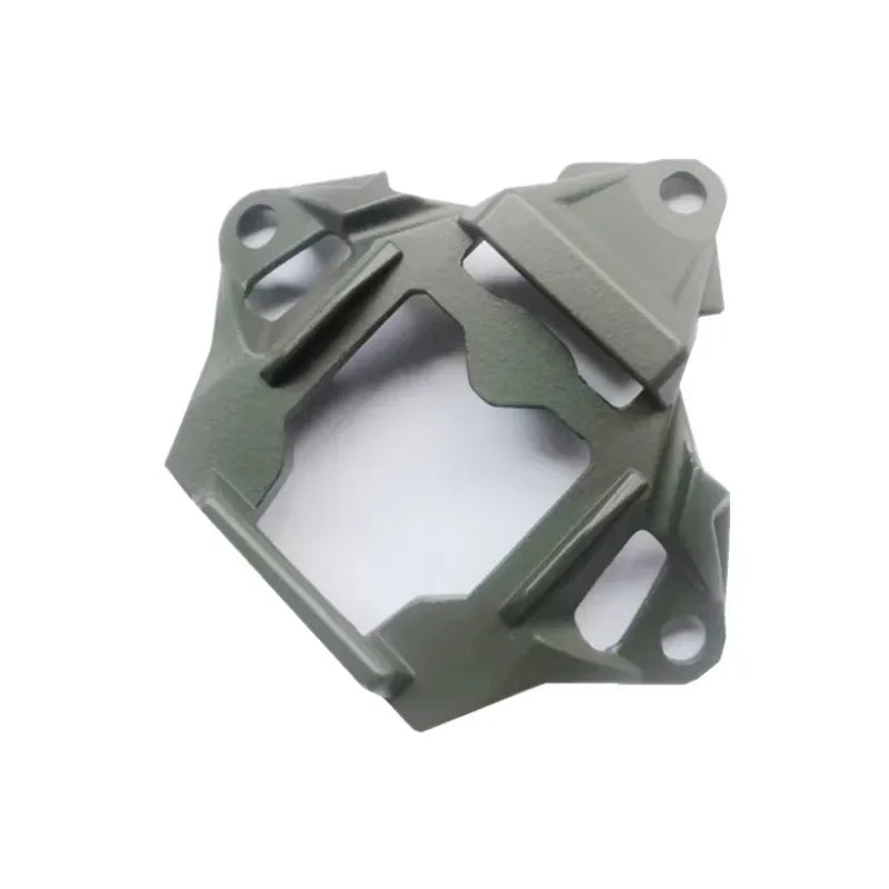 Lightweight Aluminum Alloy Tactical Helmet with Bracket Compatible with SF Dried Cuttlefish Third Generation FAST