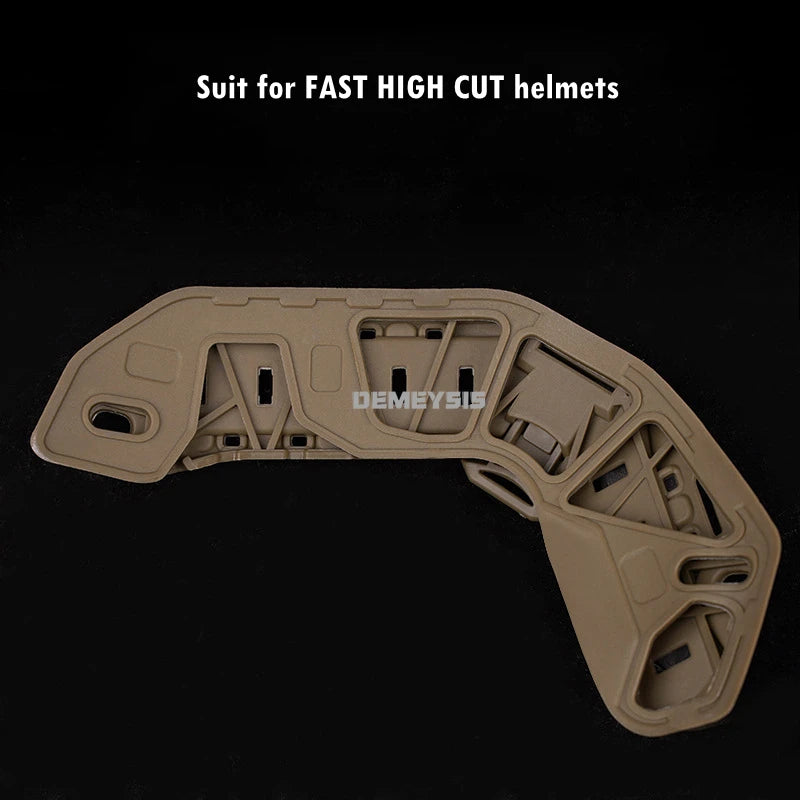 Tactical Helmets Side Rails Kit Shooting Sports FAST HIGH CUT Helmet Side ARC Rail Paintball Fast Helmets Accessories