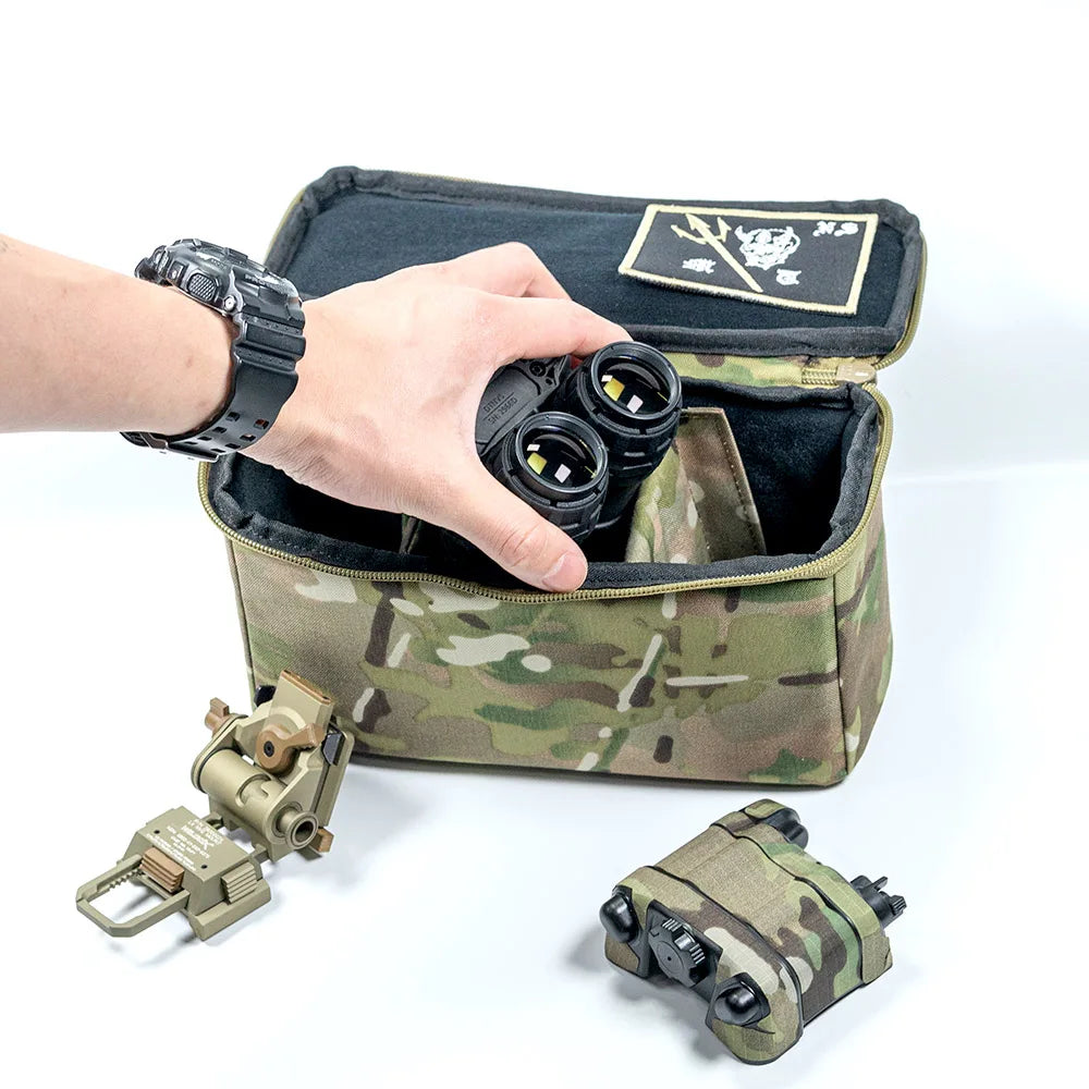 N1 Night Vision Device Helmet Protection Storage Bag Multifunctional Bag Detachable Backpack