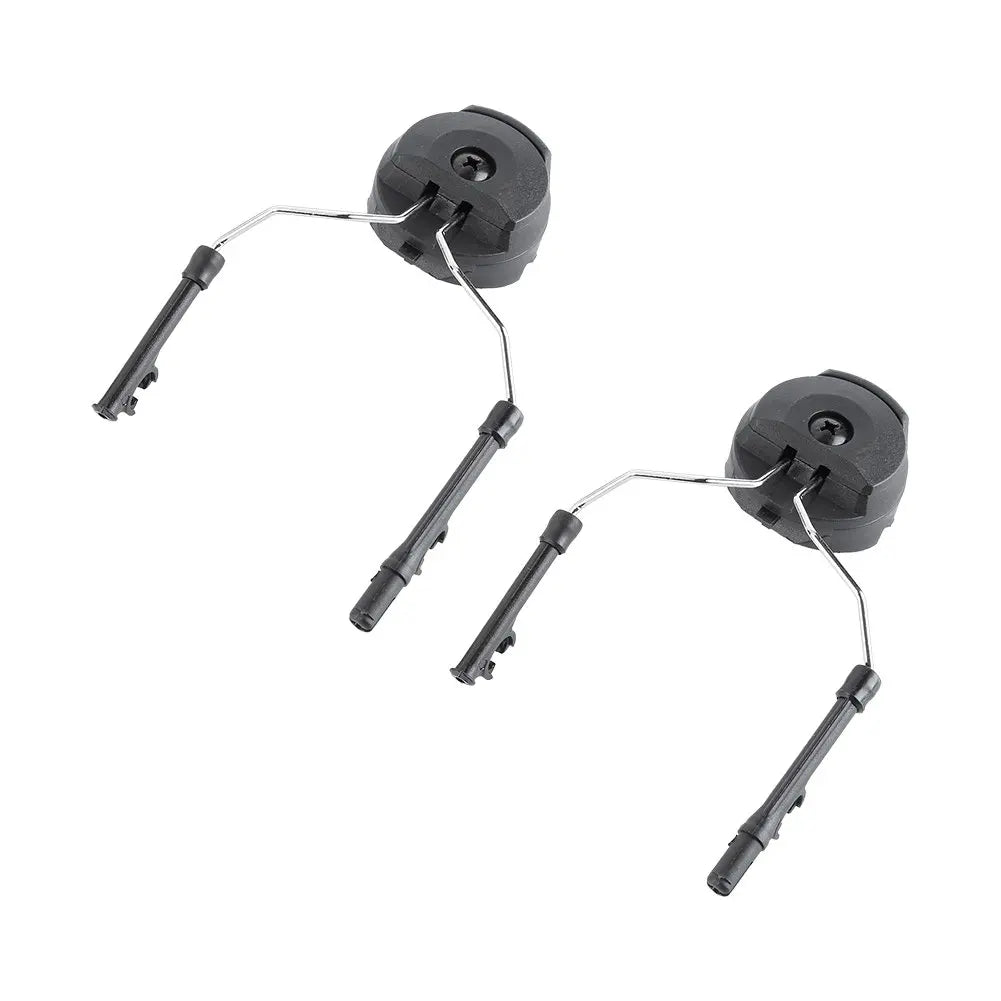 BOOIU Headset Rail Support POM and Stainless Steel Tactical Helmet Arc Rail Suspension Headset Support 2Pcs Headset Bracket  ﻿