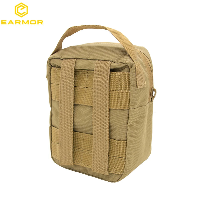 EARMOR Molle Bag Box to Store Tactical Multi-Function Carry, Suitable for Earmuffs M31 M32 M31H M32H Headphones