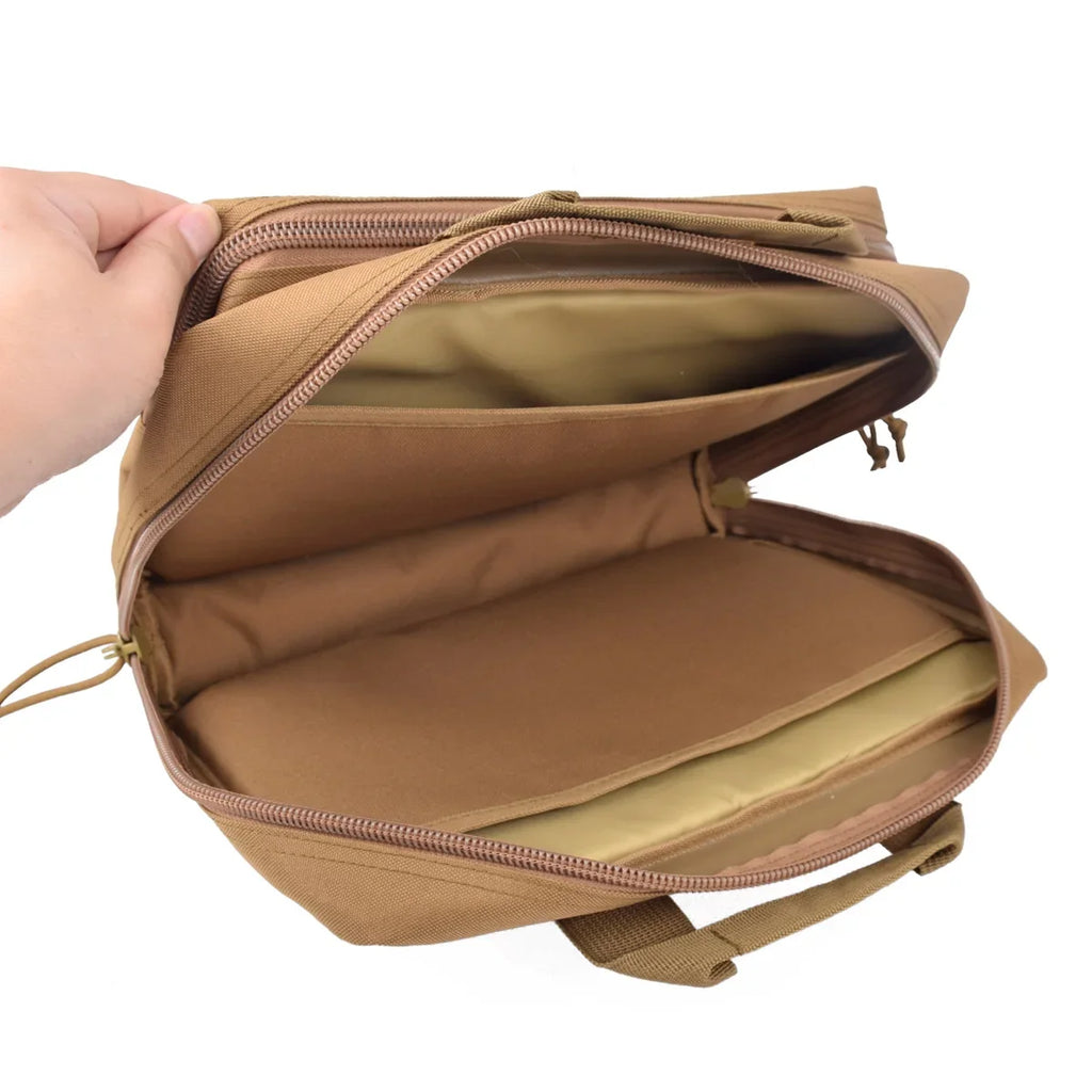 Tactical Hunting Bag Portable Storage Dual Bag Case Durable Waterproof Tool Bags With 600D Nylon And Soft Padding