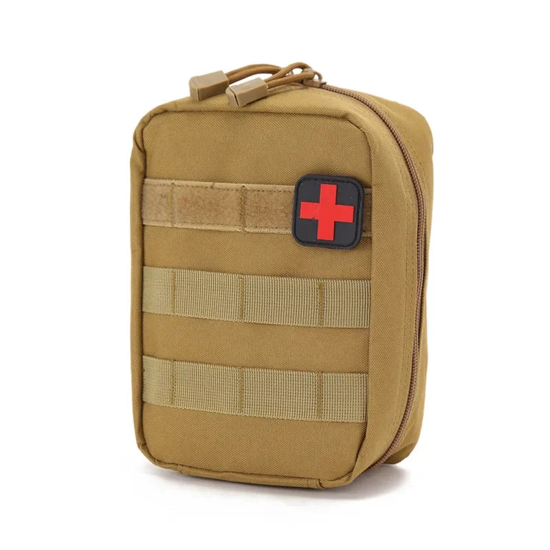 First Aid Bag Tactical Medical Pouch Outdoor MOLLE EMT Emergency Survival Kit Hunting Camo Training Bag