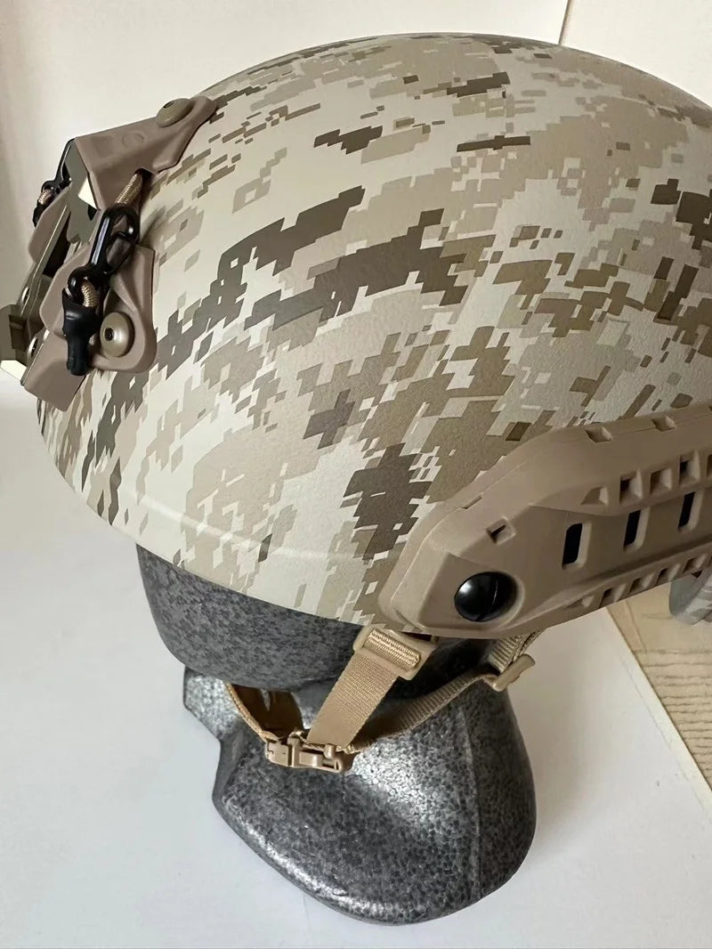 Water-Based High Cut Tactical Helmet, Suitable for AOR1 SF
