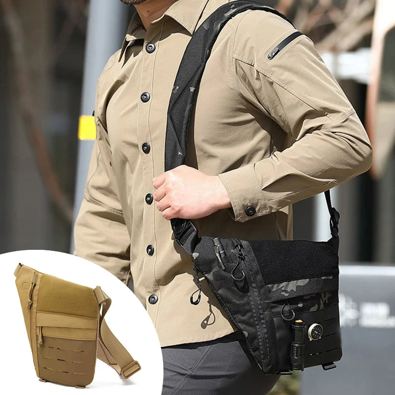 Sports Personal Anti-theft Crossbody Bag Sports Running Invisible Wallet Leisure Multi-functional Anti-splash Men's Chest Bag